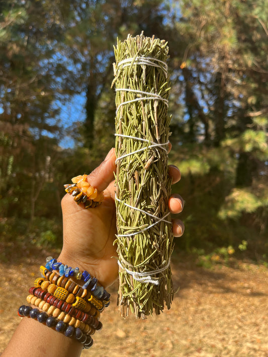 9” Rosemary Smudge Stick