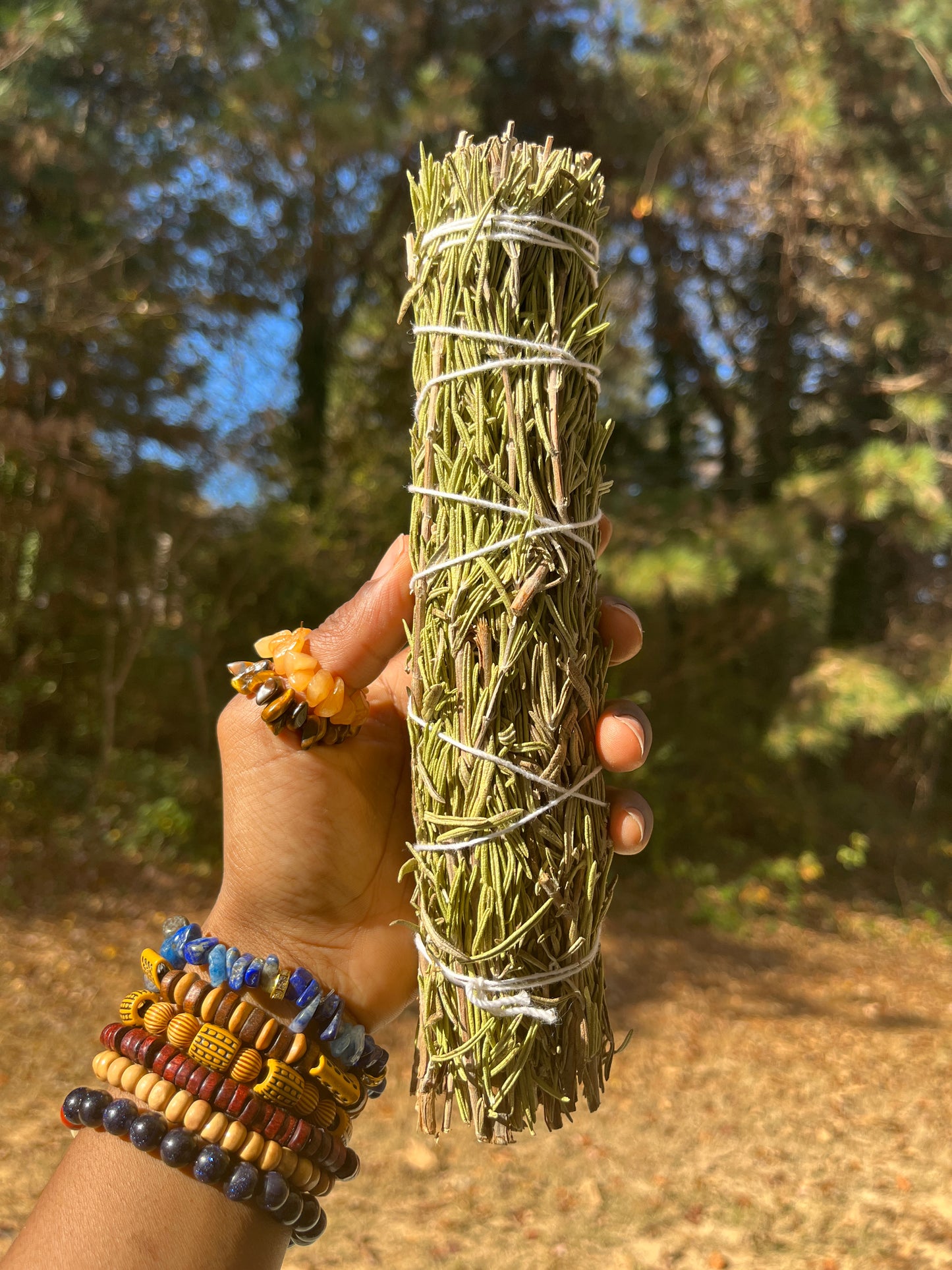 9” Rosemary Smudge Stick