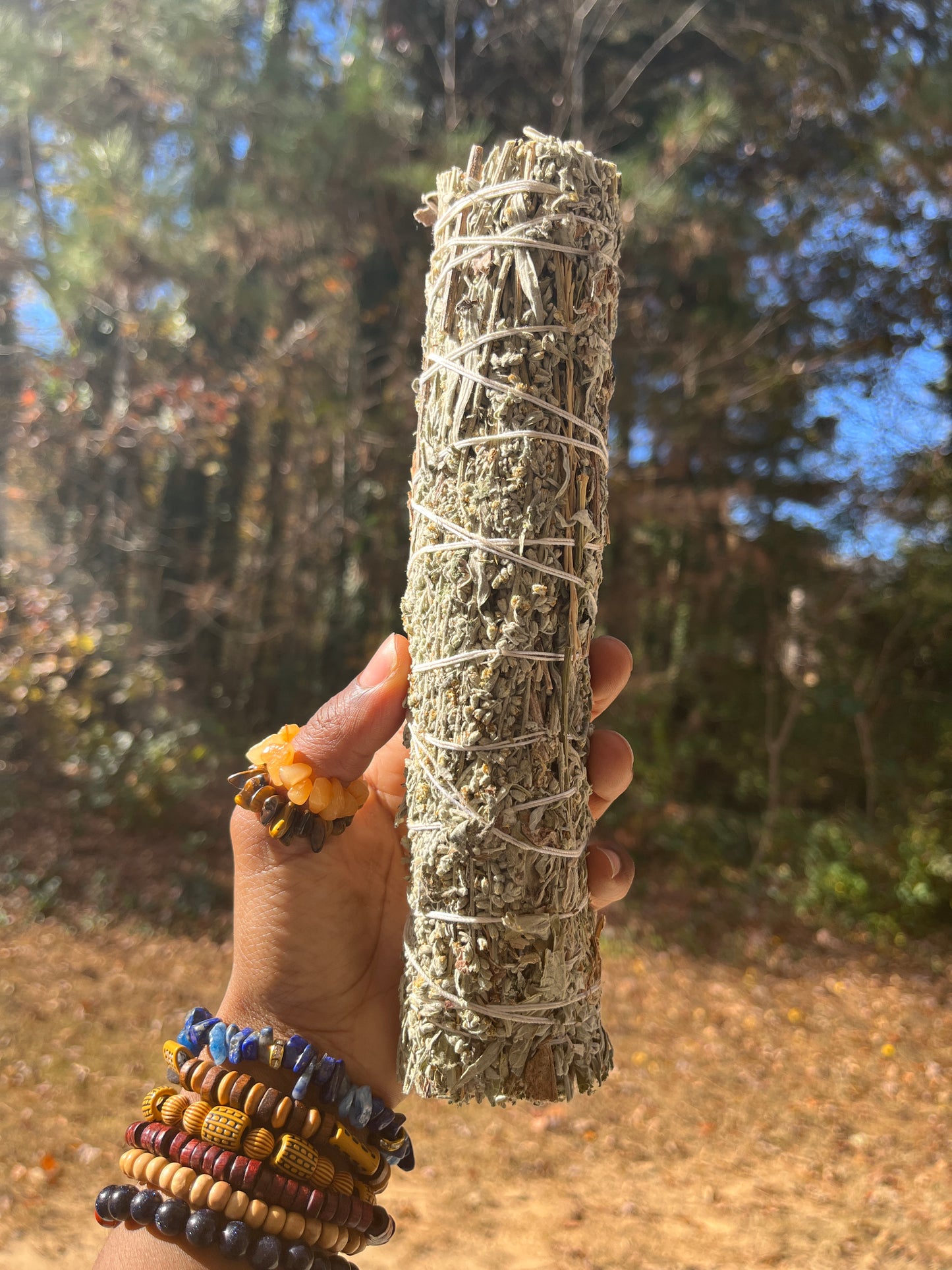 9” Black Sage Smudge Stick