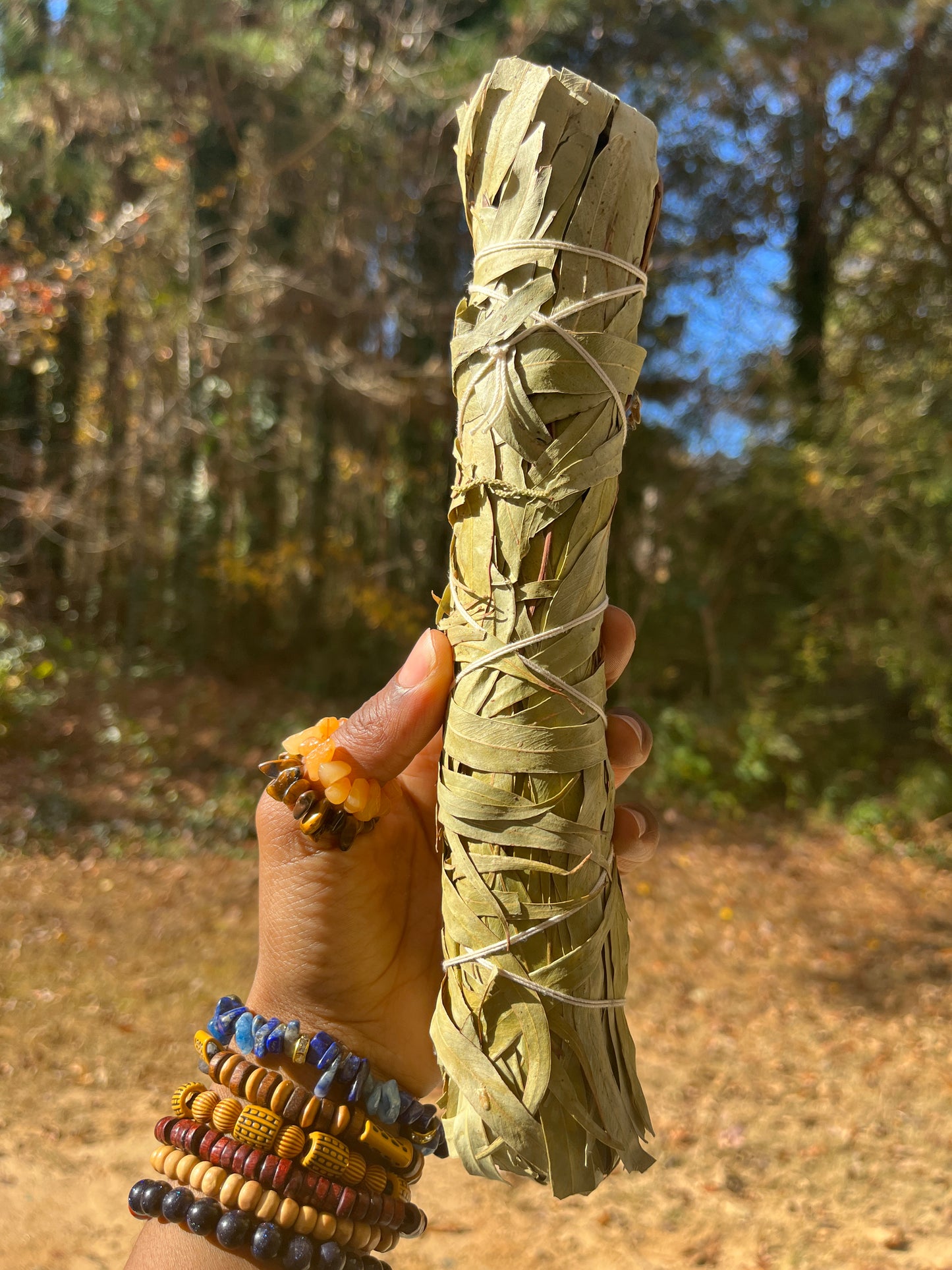 9” Eucalyptus Smudge Stick