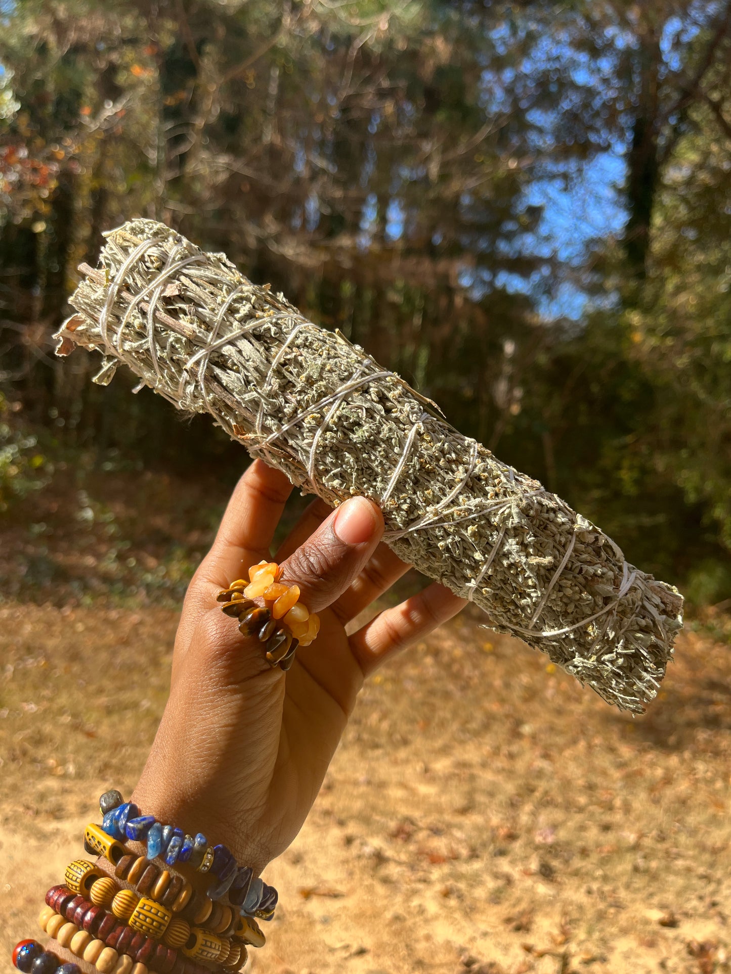 9” Black Sage Smudge Stick