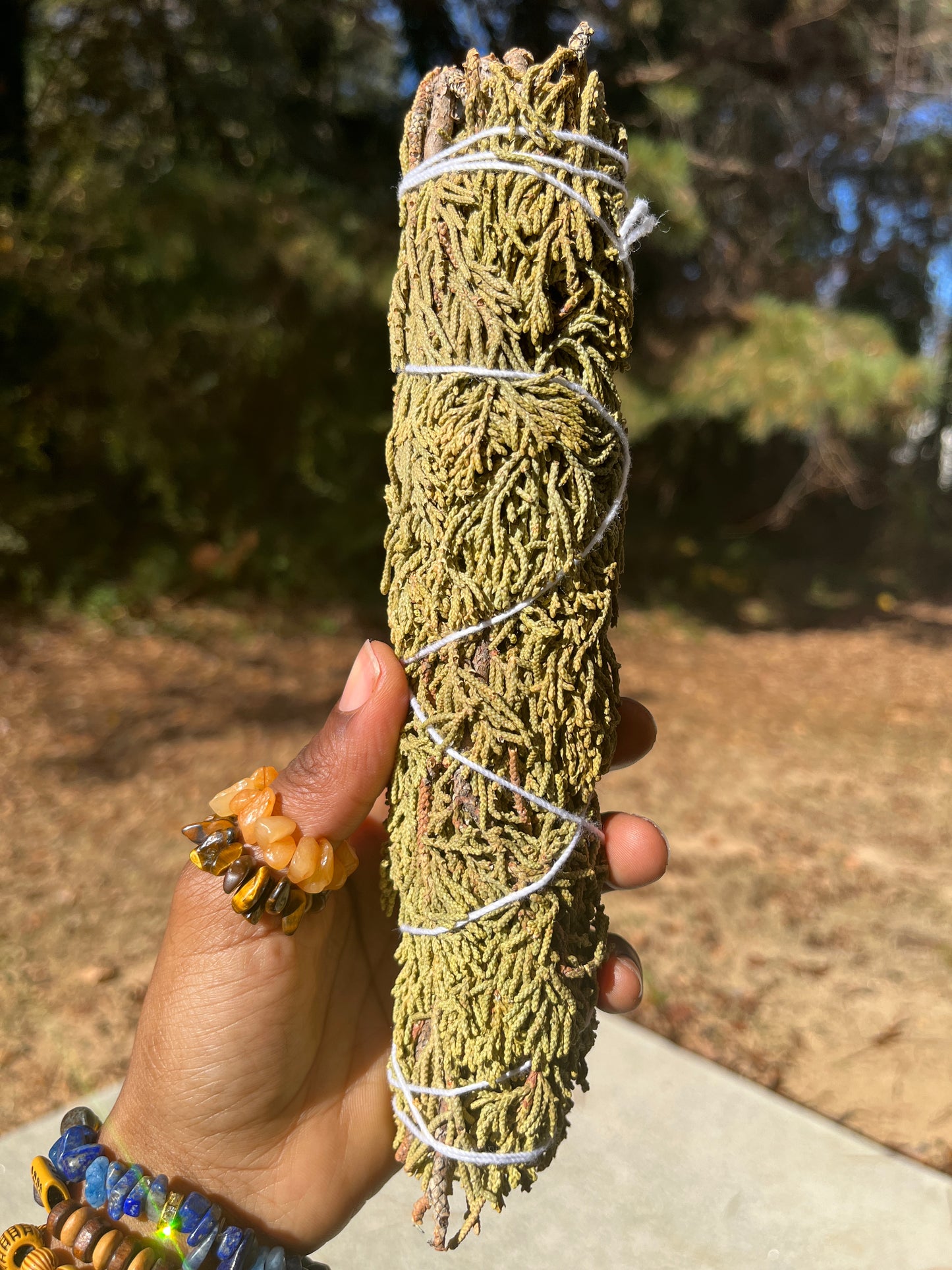 9” Juniper Smudge Stick