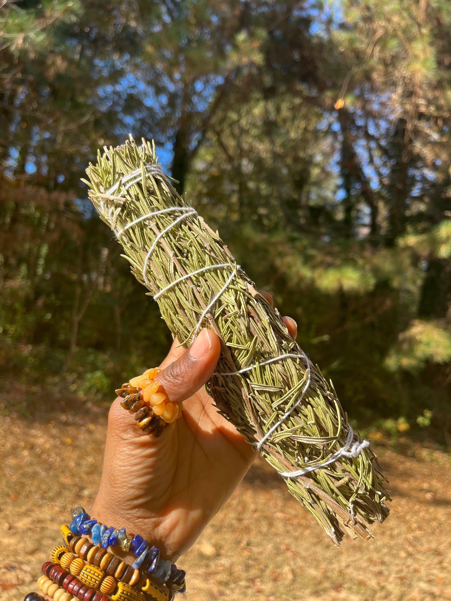 9” Rosemary Smudge Stick