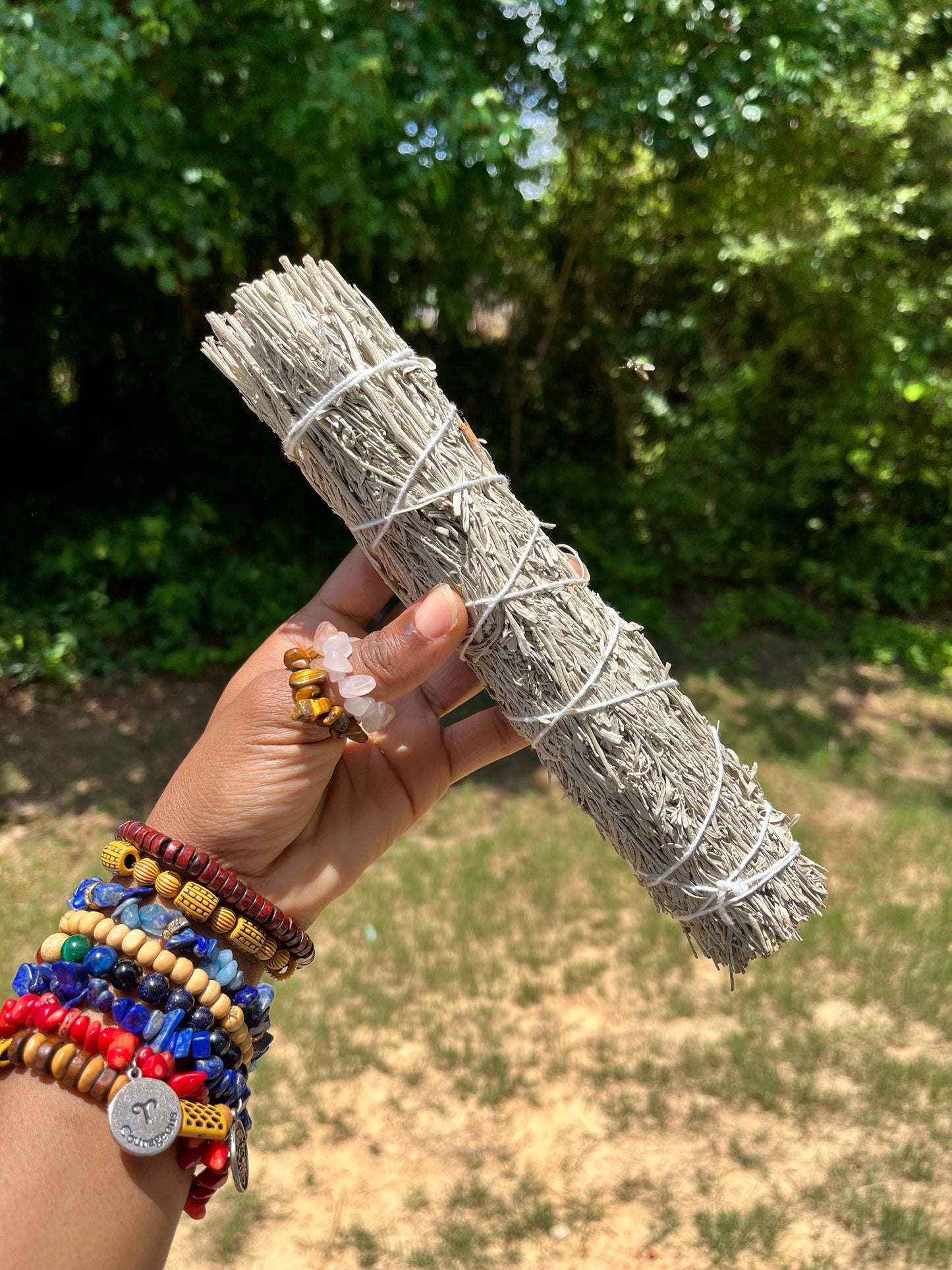 9” Blue Sage Smudge Stick