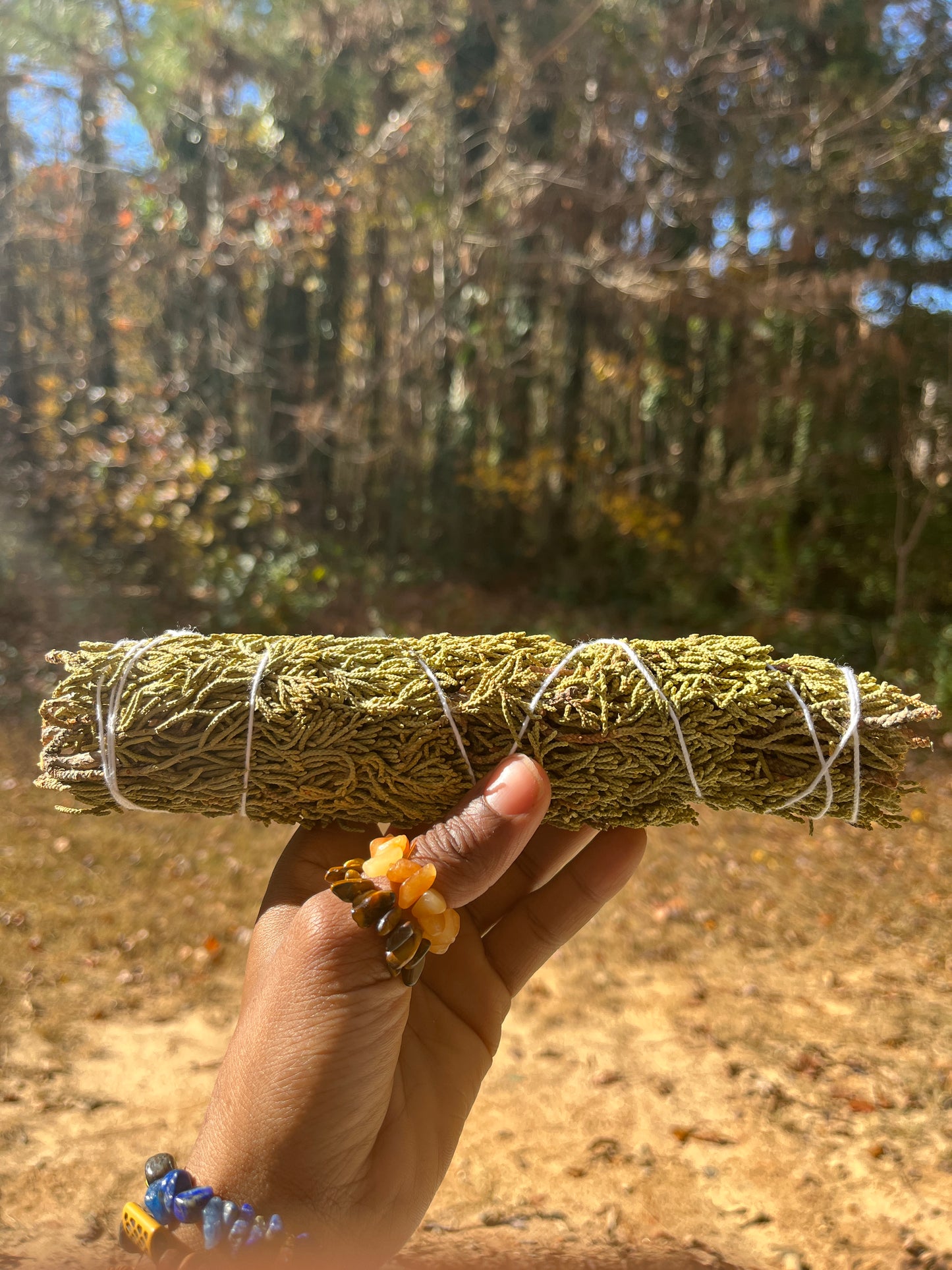 9” Juniper Smudge Stick