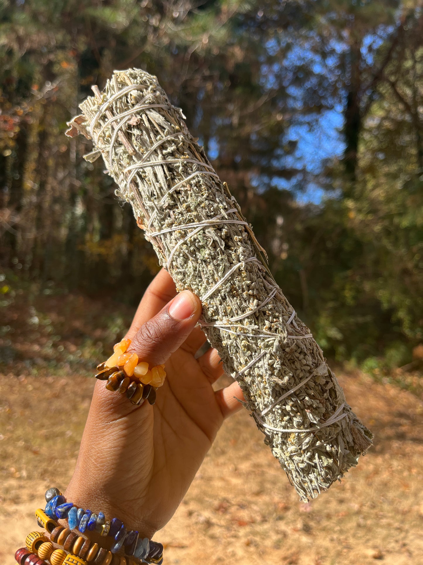 9” Black Sage Smudge Stick