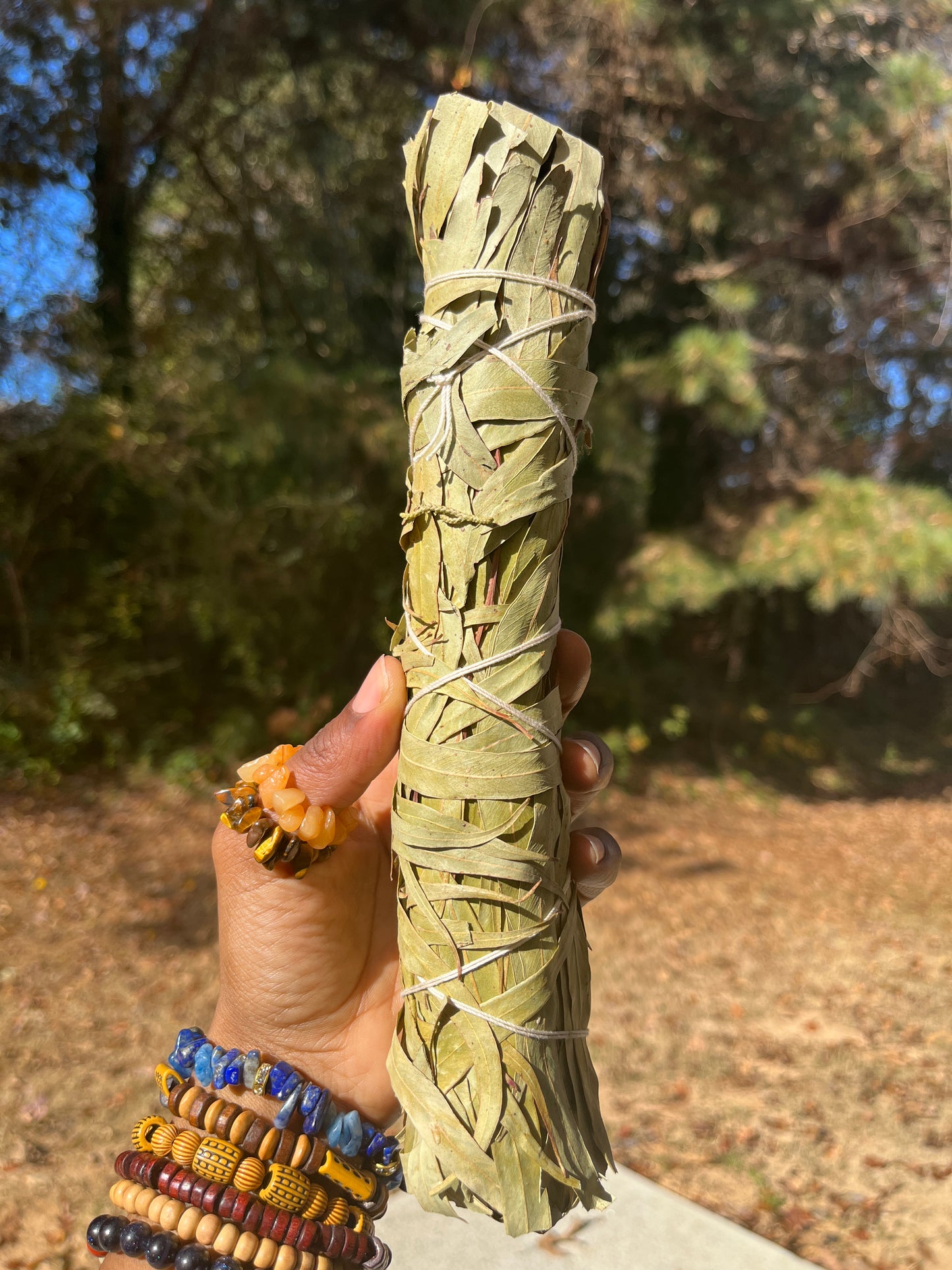 9” Eucalyptus Smudge Stick